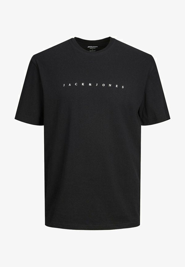 Jack & Jones JJESTAR JJ  SS NOOS PLS - Print T-shirt - black