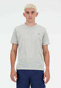 New Balance NB ATHLETICS RUN T-SHIRT - Basic T-shirt - athletic grey
