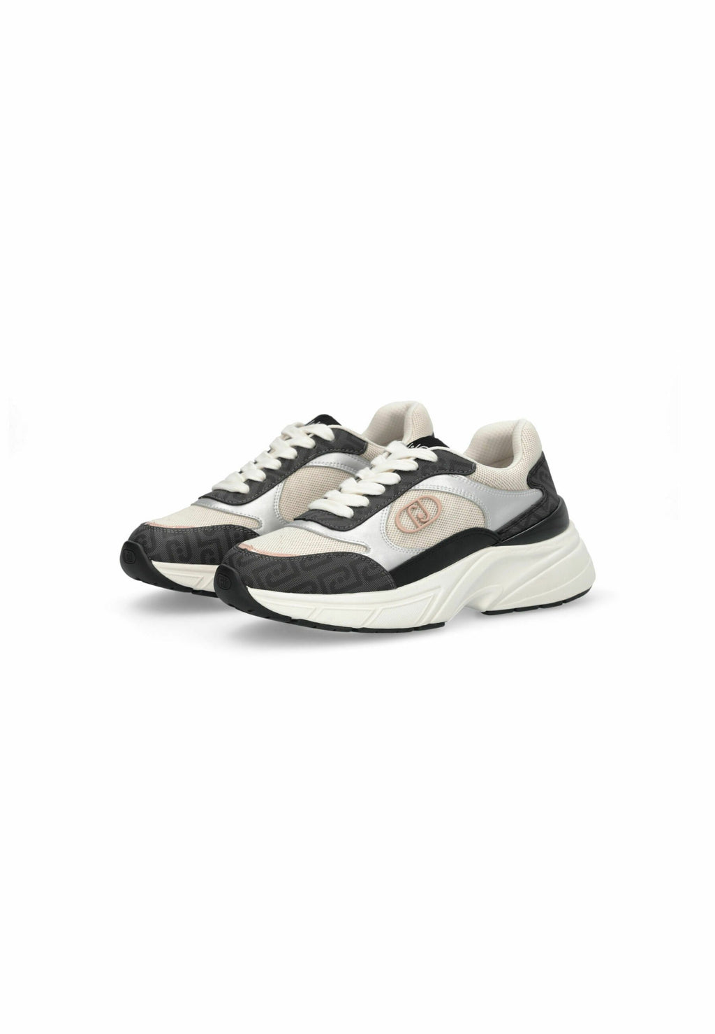 LIU JO SNEAKERS WITH MONOGRAM LOGO
