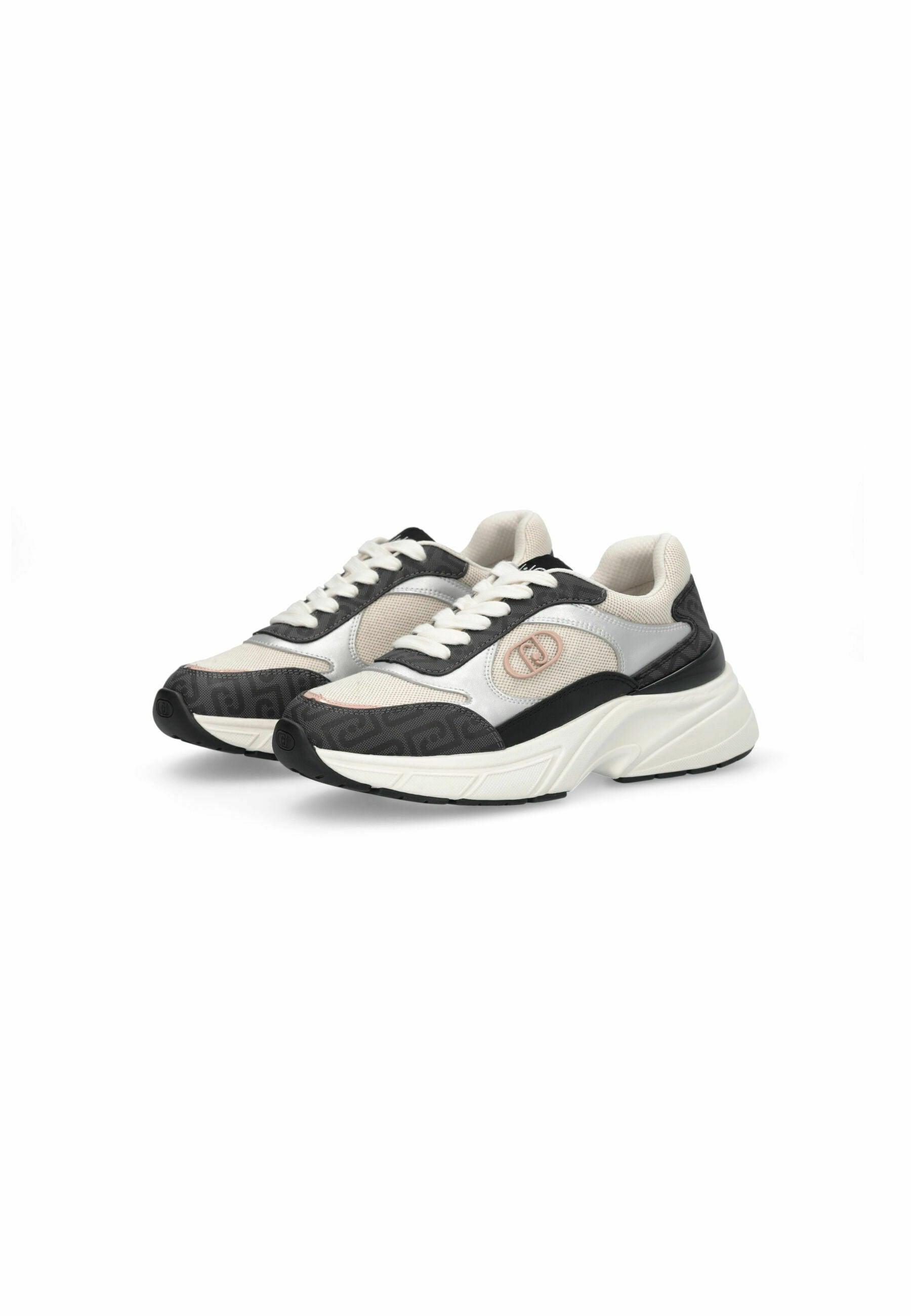 LIU JO SNEAKERS WITH MONOGRAM LOGO