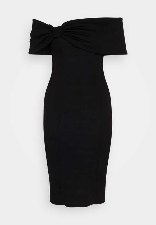 WAL G. ALIA OFF SHOULDER MIDI
