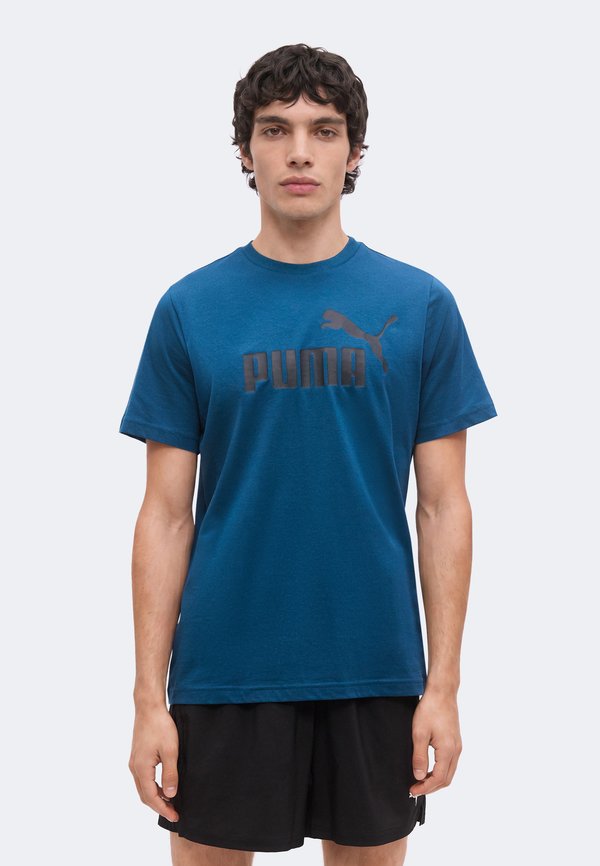 Puma NO. 1 LOGO TEE - Print T-shirt - midnight petrol