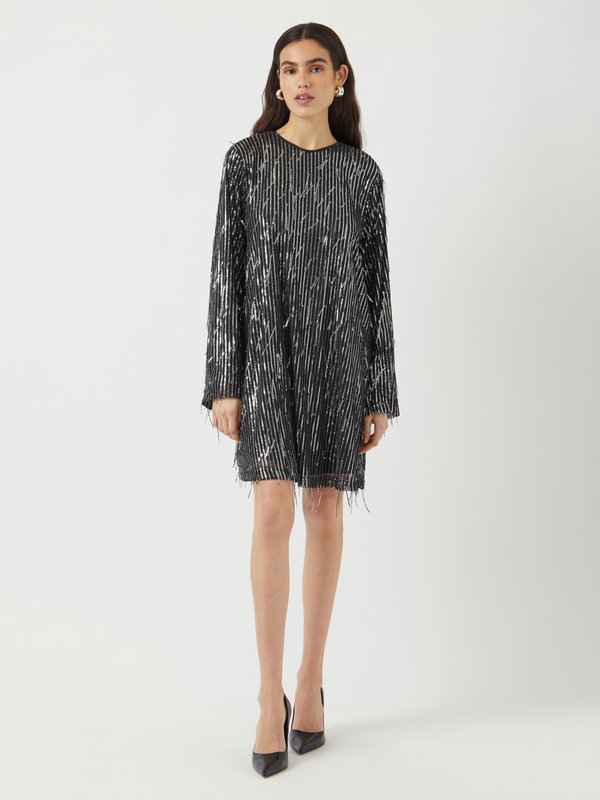 YAS YASLANTRA SEQUIN FRINGE