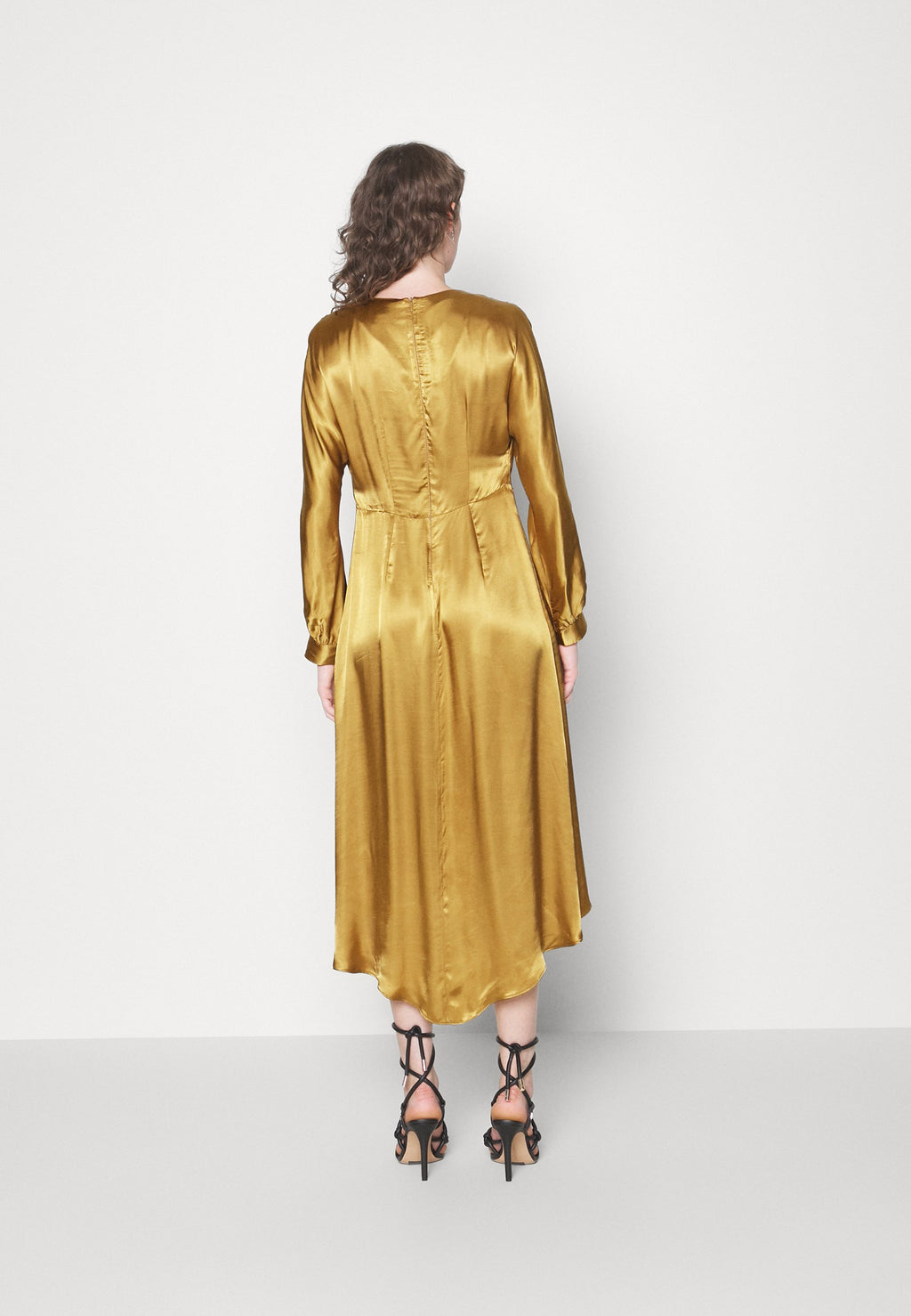 Closet TWIST FRONT KIMONO DRESS
