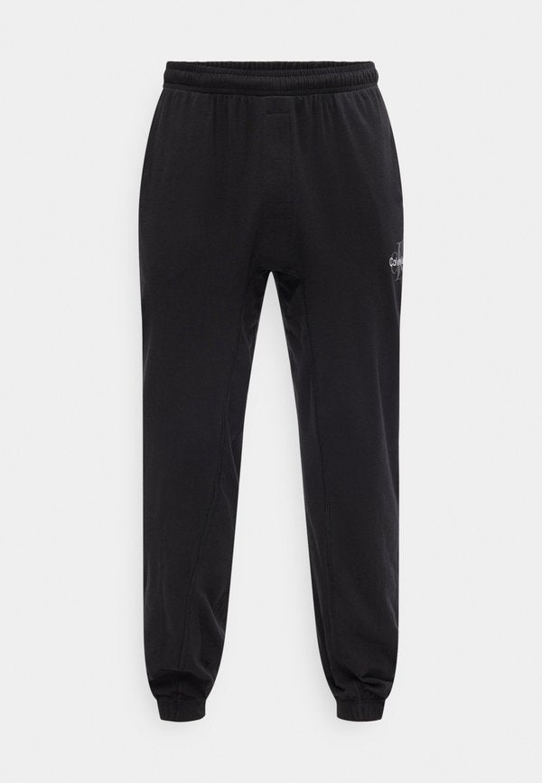 Calvin Klein Underwear JOGGER GRAPHIC MONOGRAM STRETCH - Pyjama bottoms - black