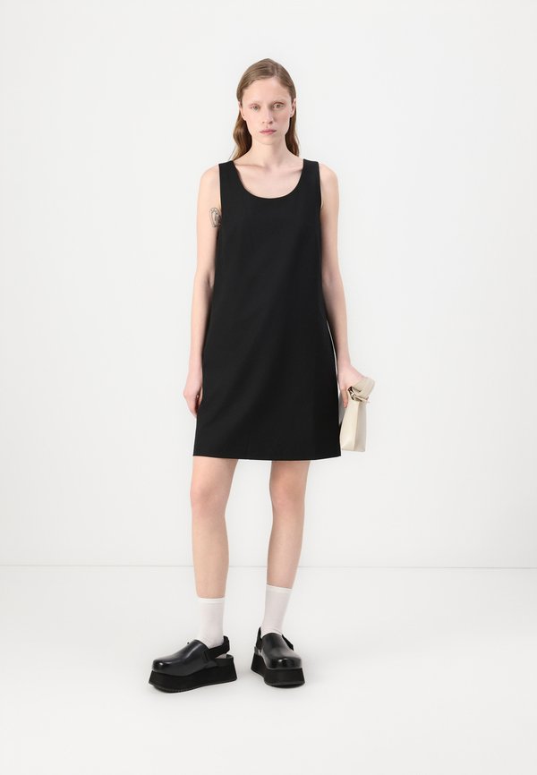 Calvin Klein SUITING A LINE SHIFT DRESS