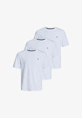 Jack & Jones 3 PACK - Basic T-shirt - weiß