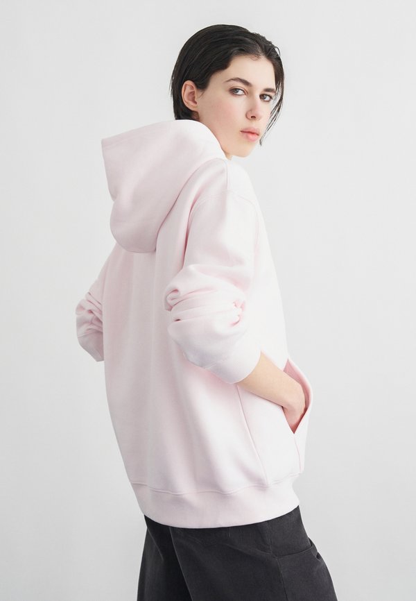 New Balance LINEAR HERITAGE HOODIE - Hoodie - pink salt