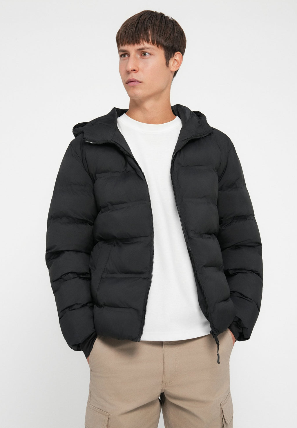Only & Sons ONSUNION SEAMLES LIFE HOOD PUFFER JACKET