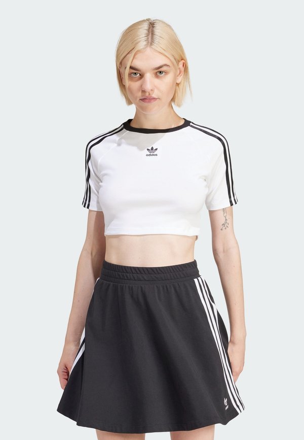 adidas Originals 3-STRIPES BABY - Print T-shirt - white