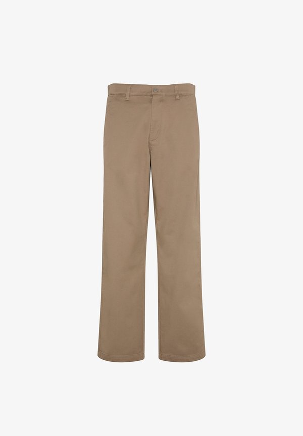 Calvin Klein Jeans 90S STRAIGHT COMFORT  - Trousers - taupe tone