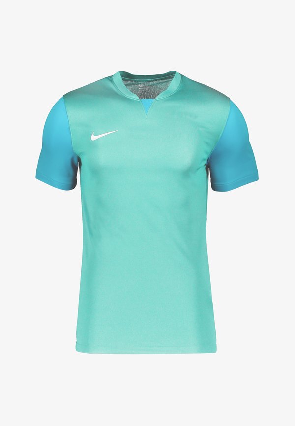 Nike Performance FUSSBALL - TEAMSPORT - TROPHY V T - Sports T-shirt - tuerkisblauweiss