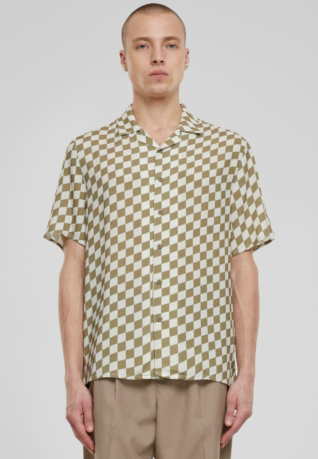 Urban Classics URBAN CLASSICS T-SHIRT VISCOSE AOP RESORT