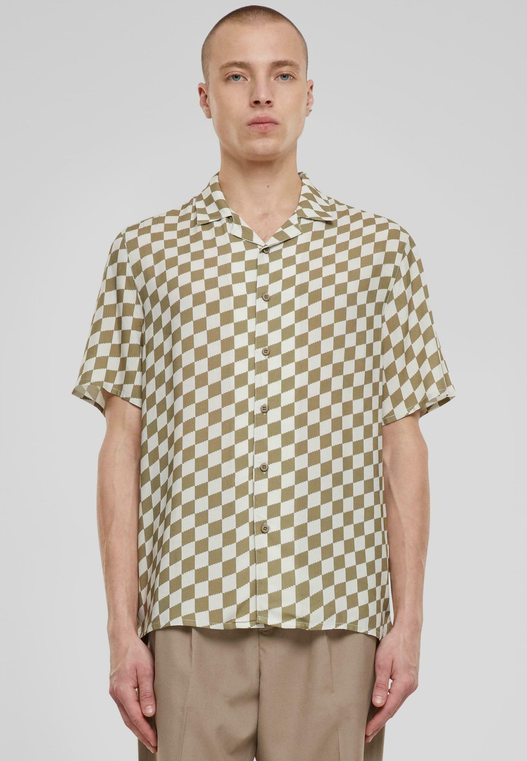 Urban Classics URBAN CLASSICS T-SHIRT VISCOSE AOP RESORT
