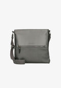 TOM TAILOR ERIN CROSS BAG M - Cross body bag - metallic grey