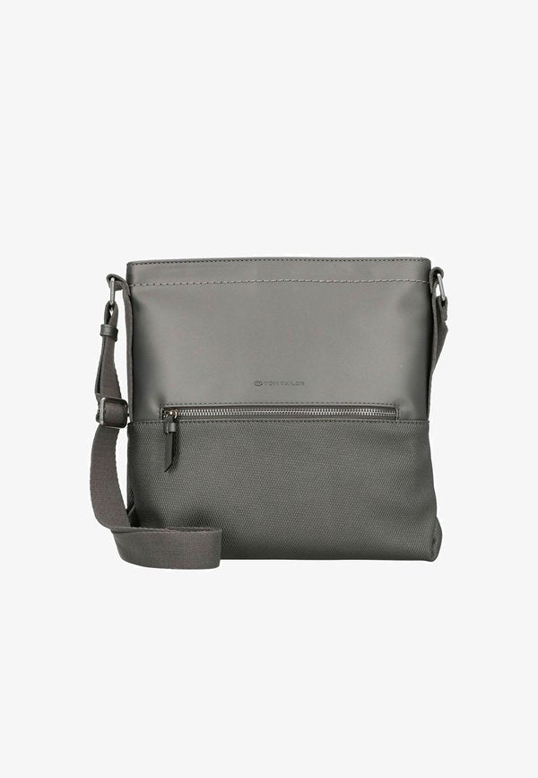 TOM TAILOR ERIN CROSS BAG M - Cross body bag - metallic grey