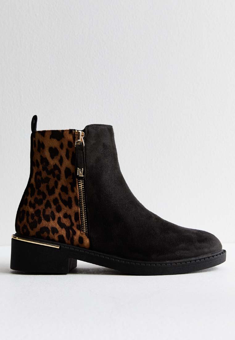 New Look SUEDETTE LEOPARD