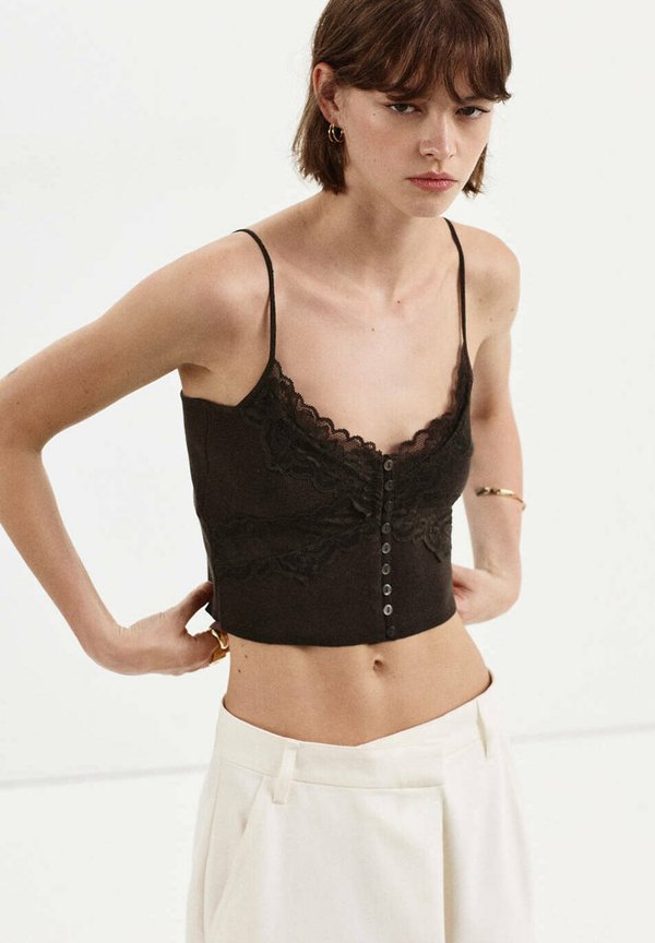 Mango ADULT - Top - dark brown