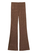 PULL&BEAR TEXTURED BELL BOTTOM