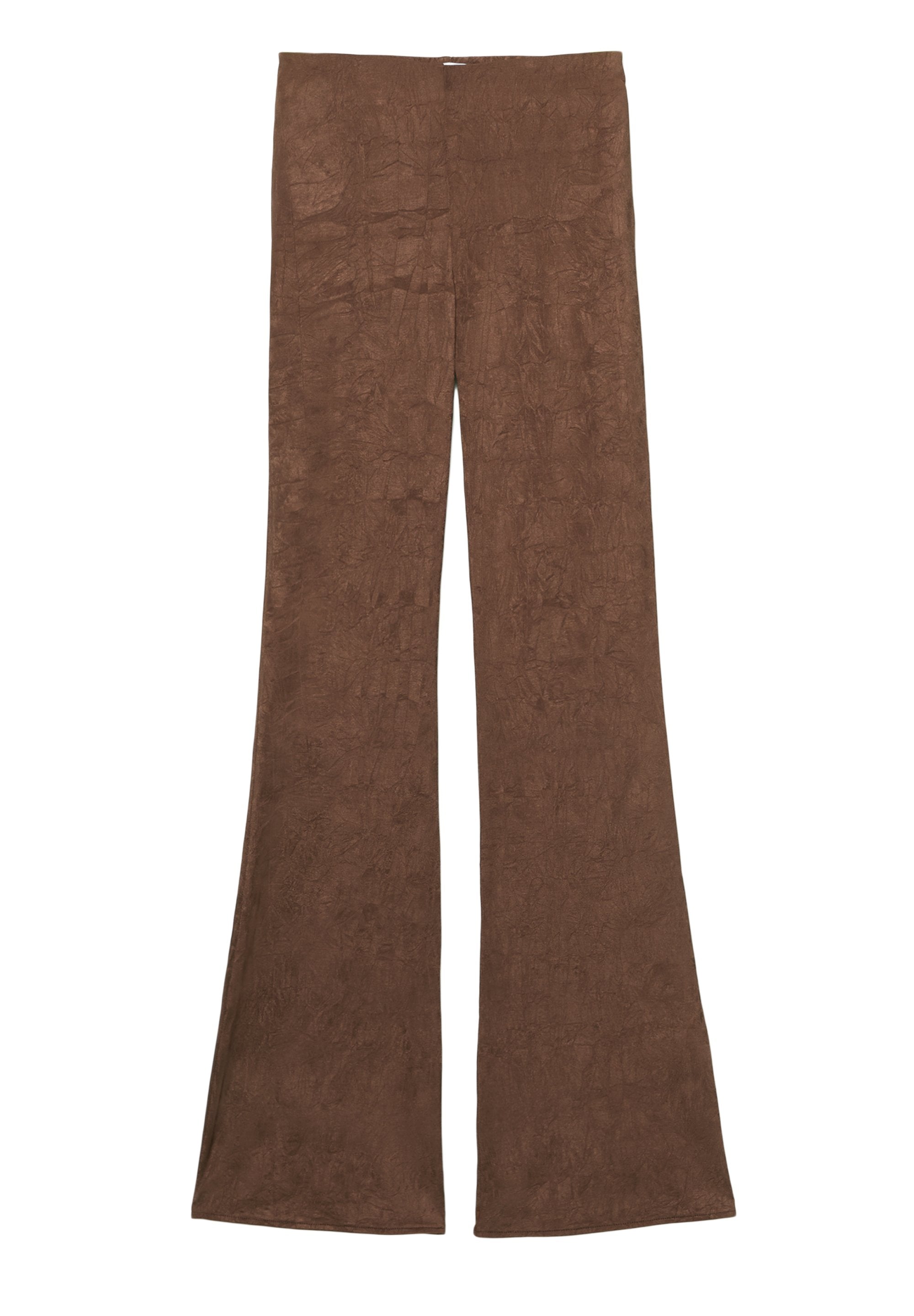 PULL&BEAR TEXTURED BELL BOTTOM