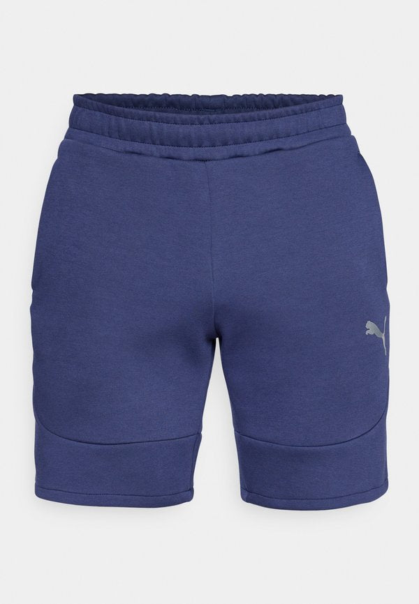 Puma SHORTS - Sports shorts - navy/silver/white