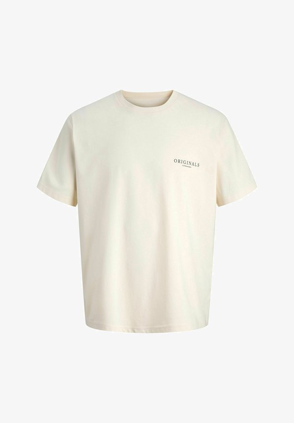 Jack & Jones T- - Print T-shirt - antique white