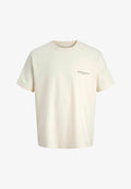 Jack & Jones T- - Print T-shirt - antique white