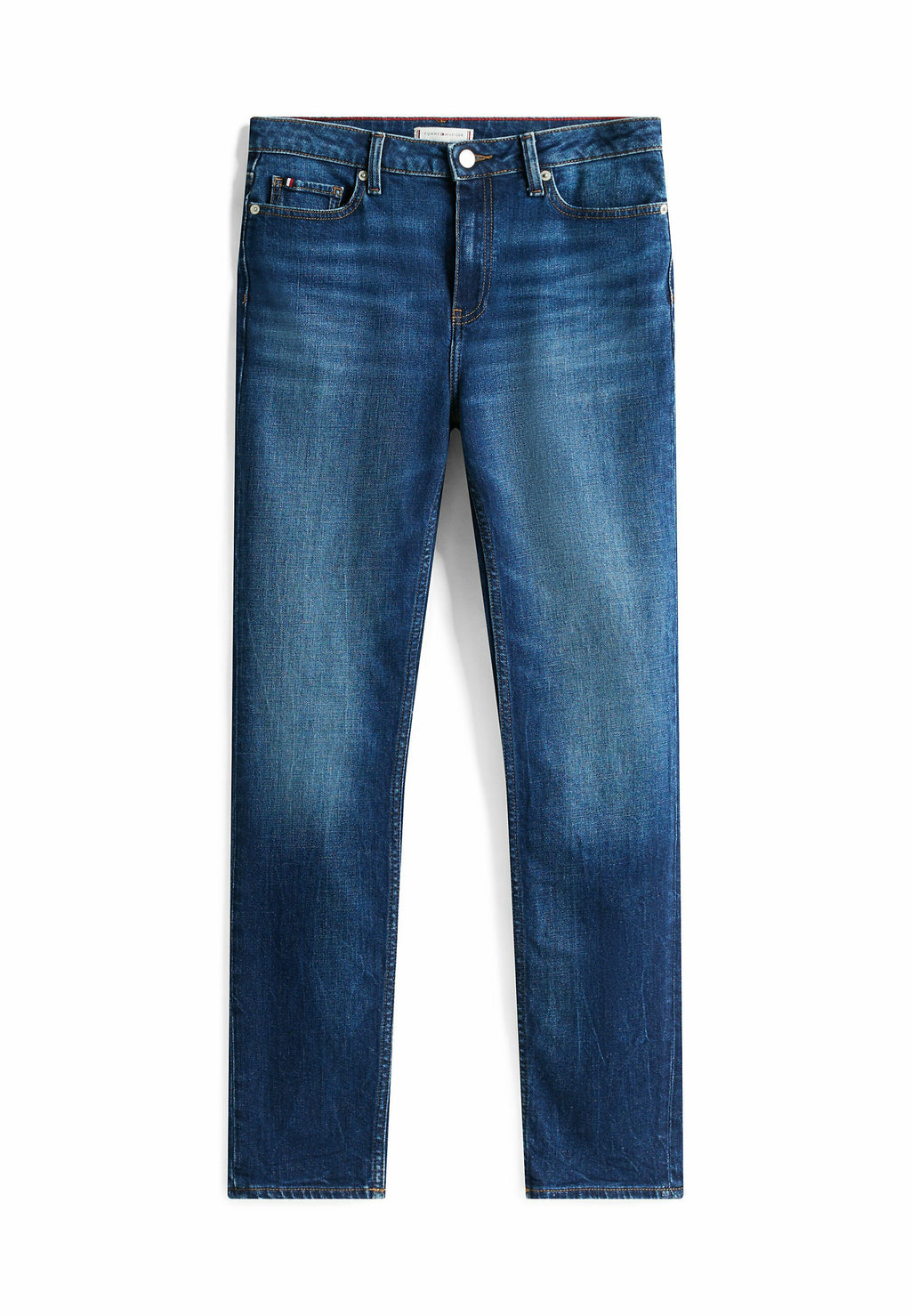 FADED MID RISE SLIM JEANS Media 1