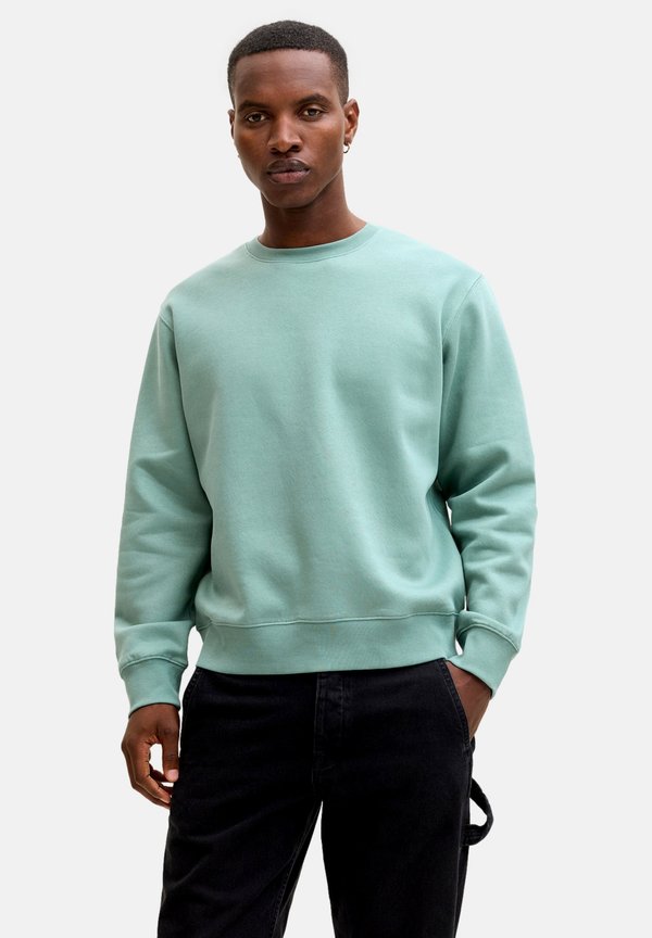 Jack & Jones BASIC CREW NECK - Sweatshirt - türkis