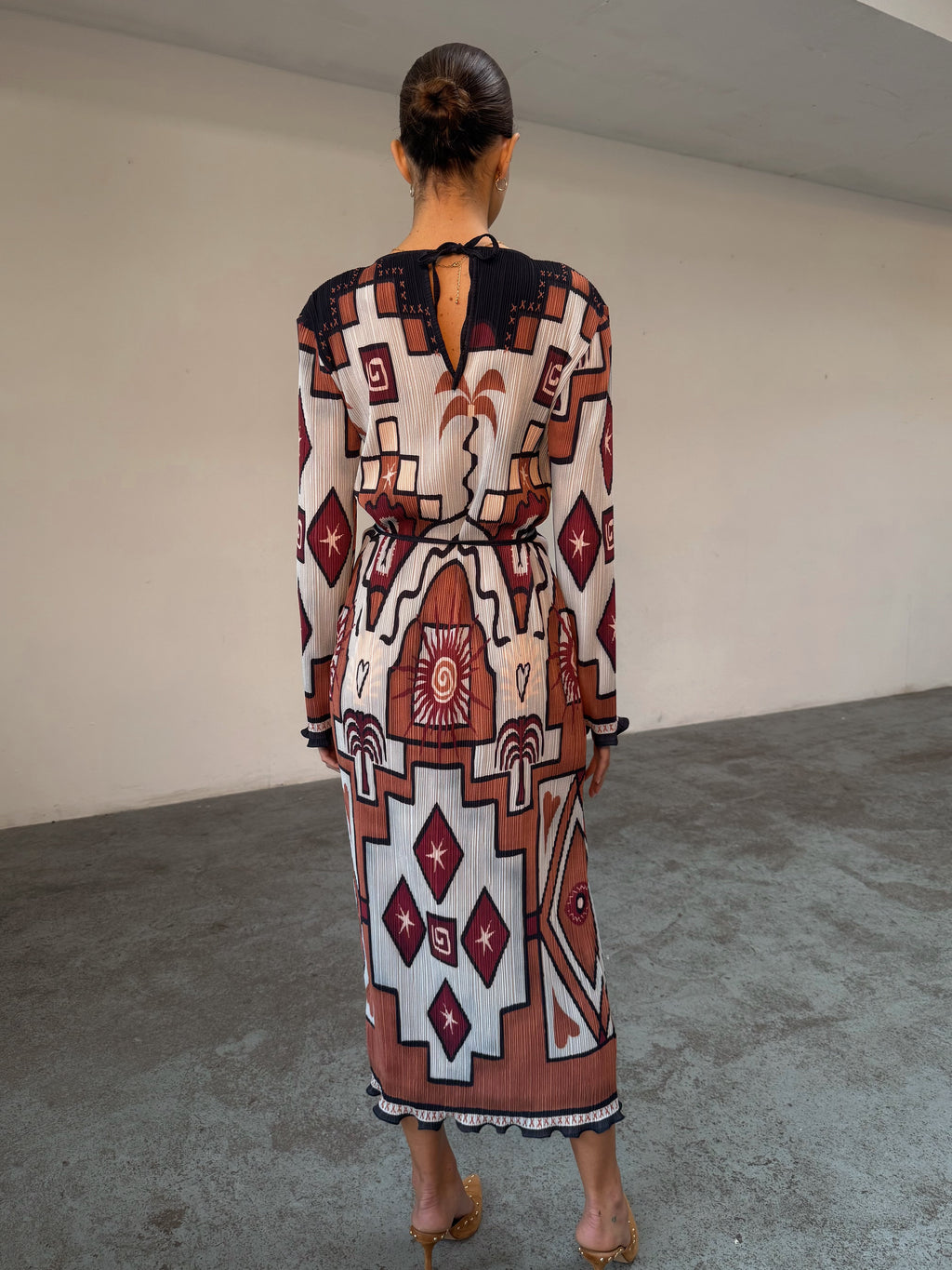 Never Fully Dressed GEORMETRIC GAIA DRESS