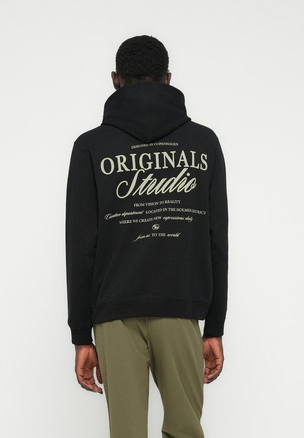 Jack & Jones JORNORREBRO TYPO BACK SWEAT HOOD SN