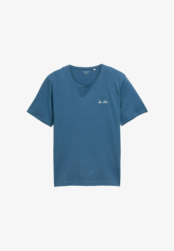 TOM TAILOR Basic T-shirt - real teal blue