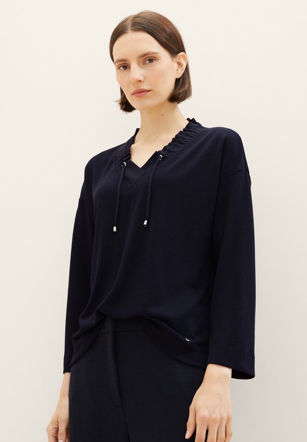 TOM TAILOR Long sleeved top - sky captain blue