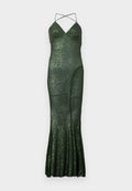 Norma Kamali LOW BACK MERMAID FISHTAIL GOWN