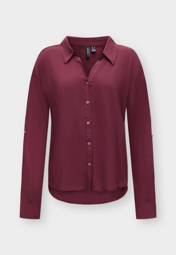 Vero Moda VMAURA  - Button-down blouse - windsor wine