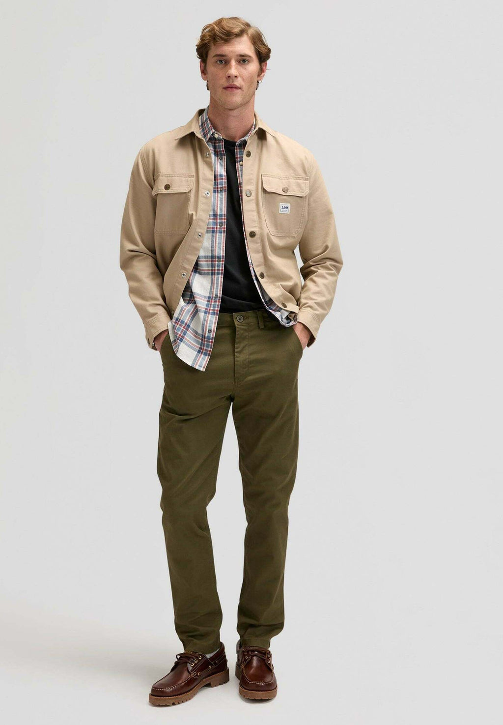 Lee KURZARM SHORTSLEEVE WESTERN