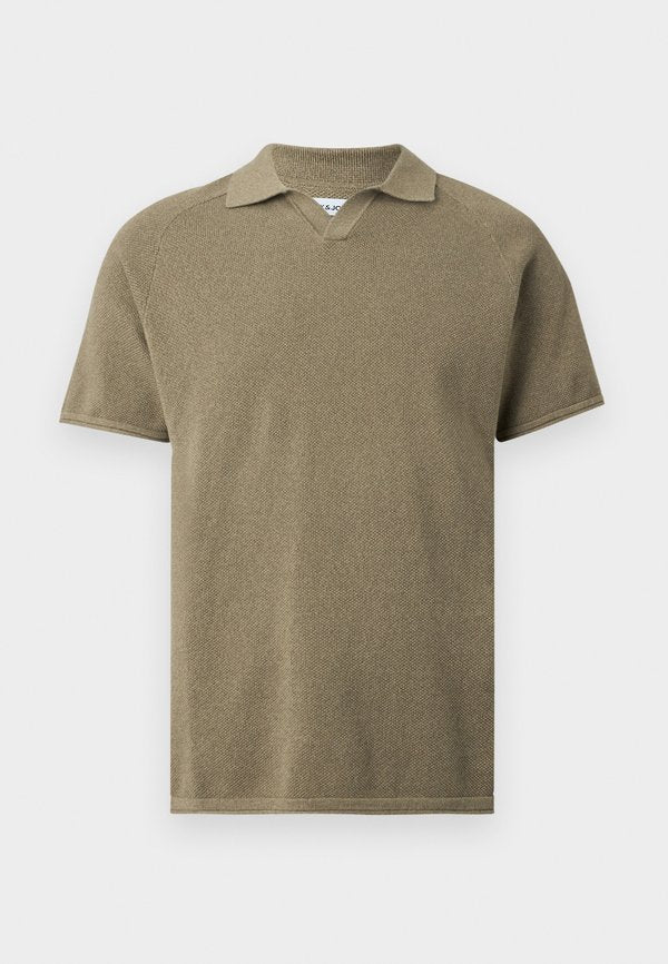 Jack & Jones Knitted Knitted - Polo shirt - vetiver