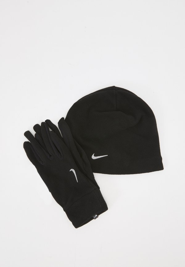 Nike Performance HAT AND GLOVE SET - Beanie - black/silver