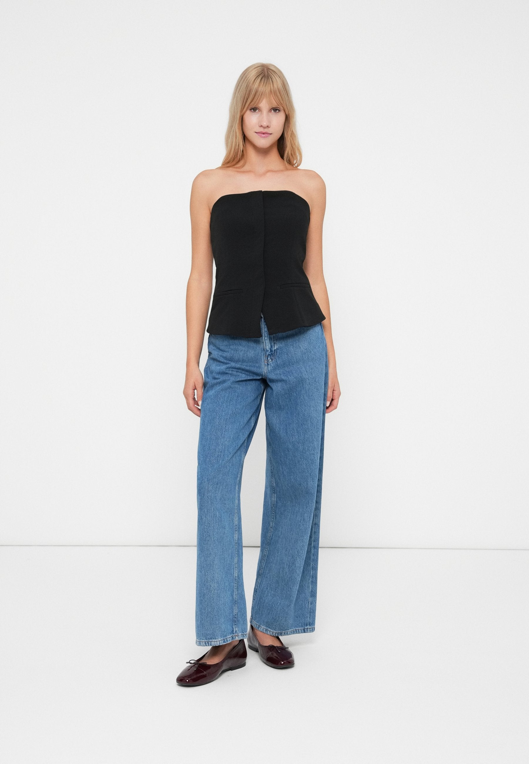 GAP STRAPLESS TAILORED