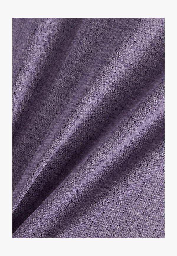 New Balance ATHLETICS LONG SLEEVE - Long sleeved top - candied violet heather slate grey