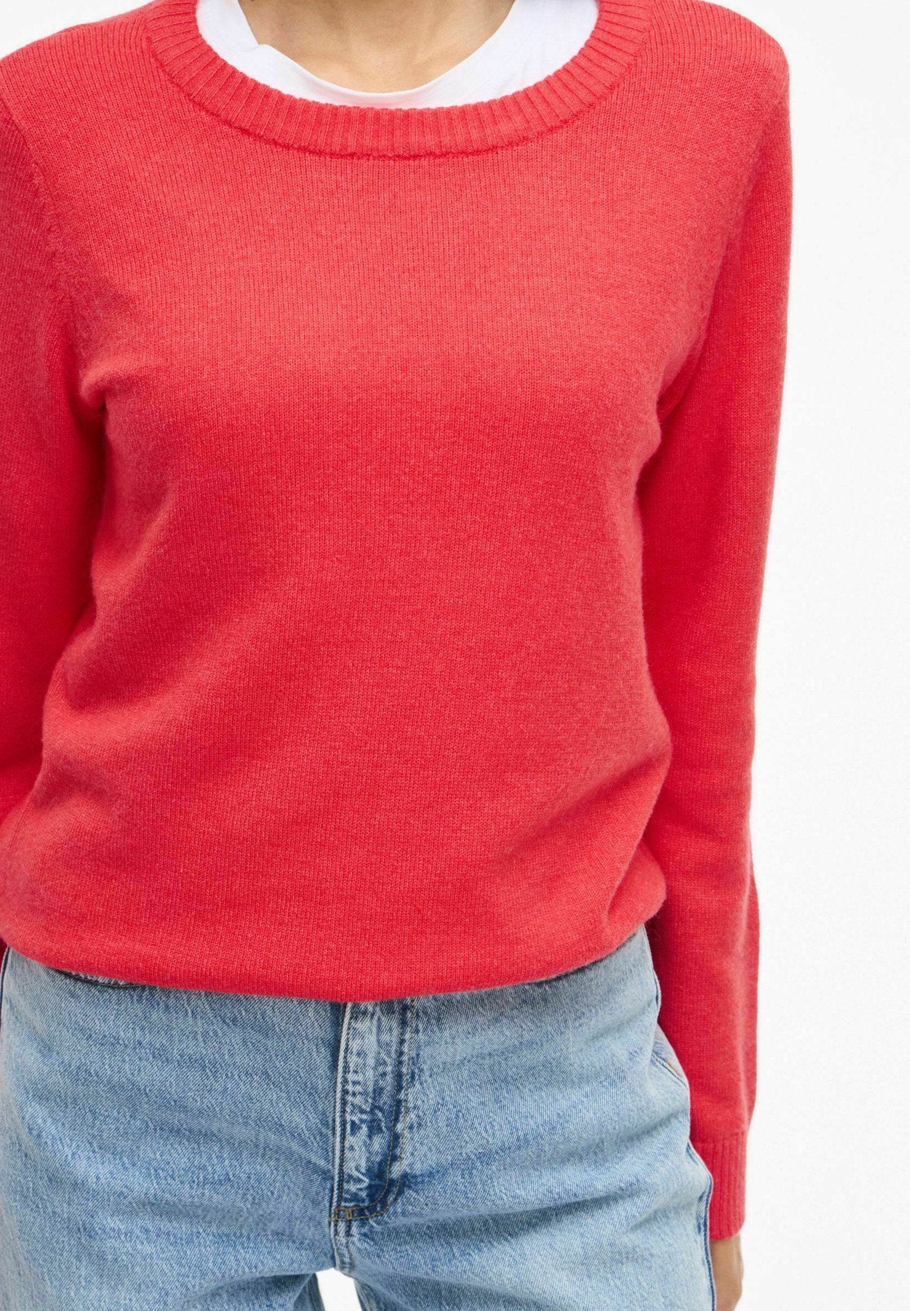 VILA VIRIL O-NECK L/S KNIT TOP - NOOS