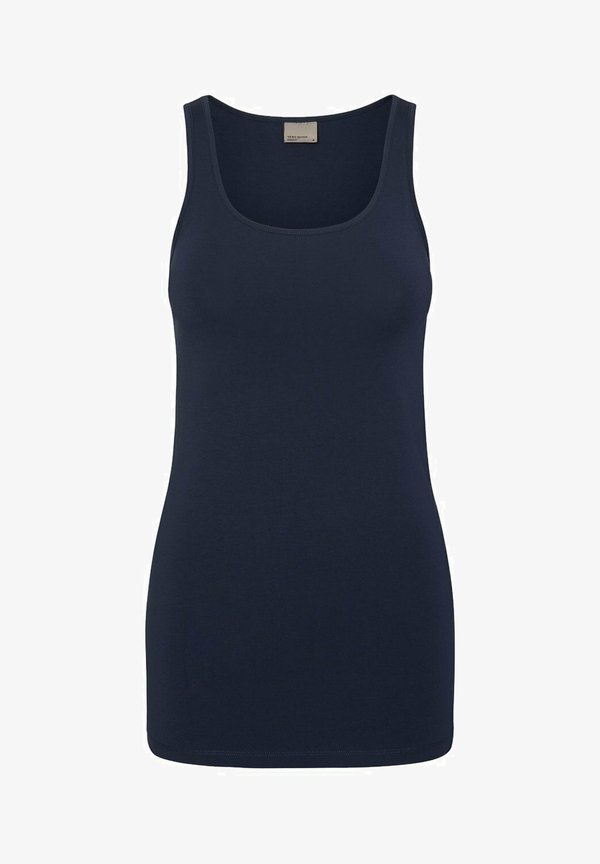 Vero Moda VMMAXI MY SOFT LONG TANK TOP - Top - black iris