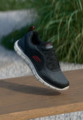 Skechers TRACK - Trainers - black/red