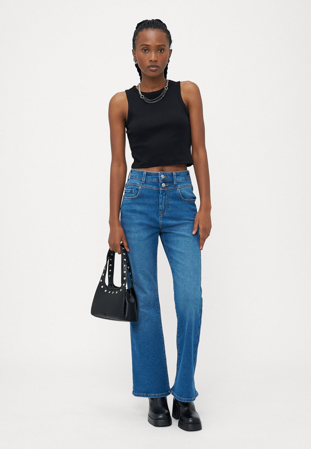 Flared fit ONLDARCY High waist Media 2