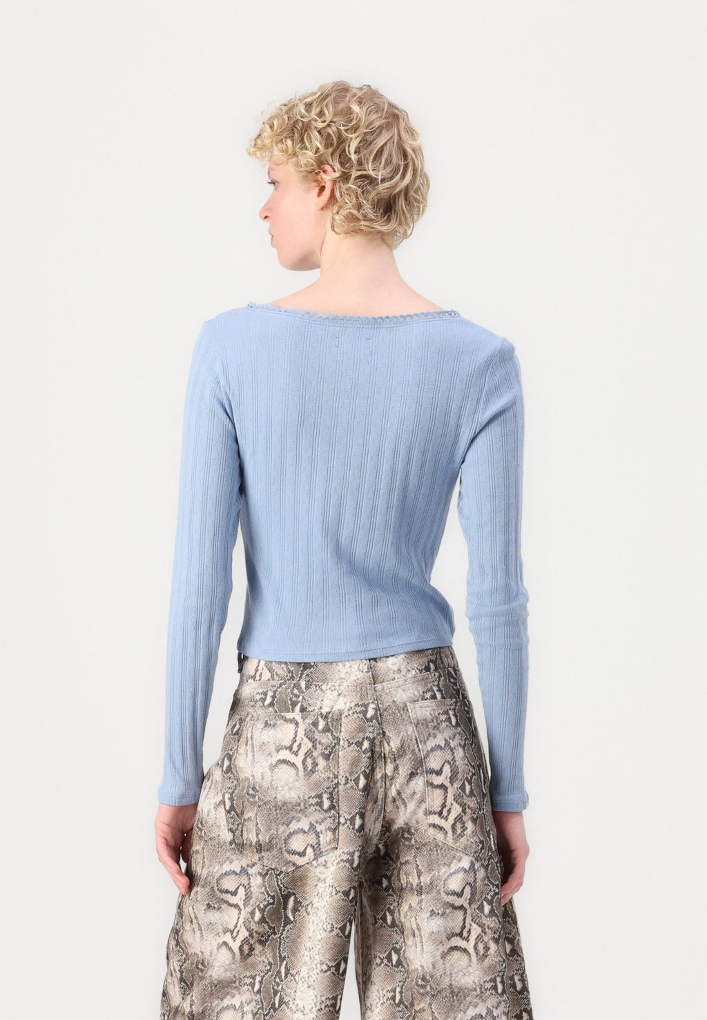 GAP POINTELLE SCOOP CARDI