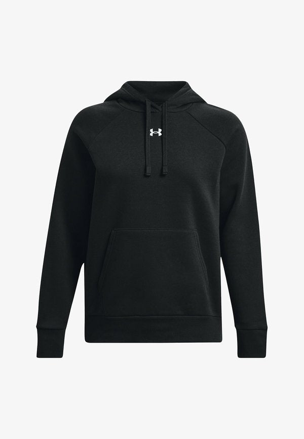 Under Armour RIVAL FLEECE - Hoodie - black