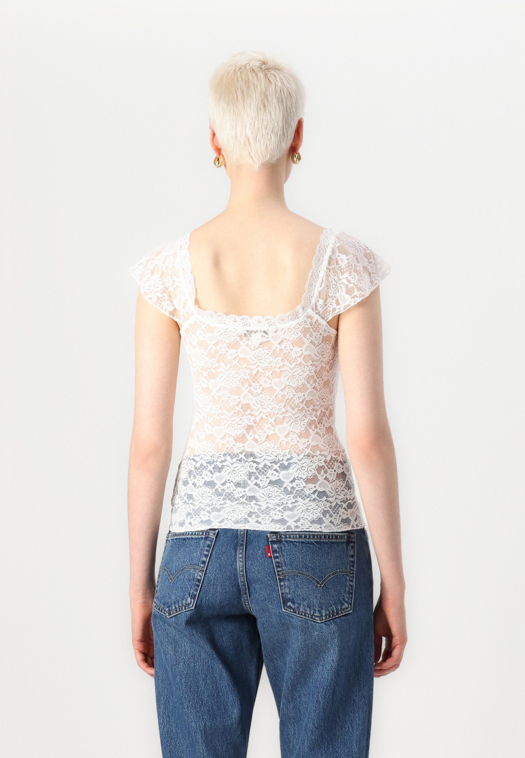 ONLY ONLBENA LIFE CAPSLEEVE V NECK