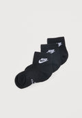 Nike Sportswear FUTRA UNISEX 3 PACK - Socks - black/white