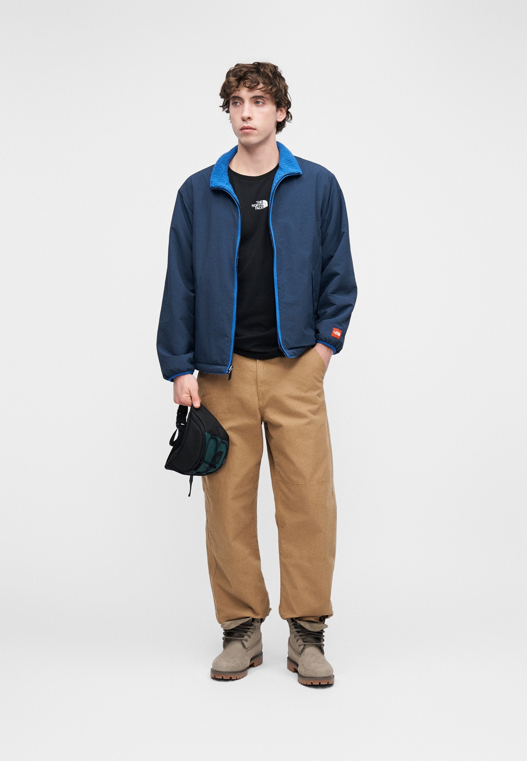 The North Face RED BOX REVERSIBLE FLEECE JACKET
