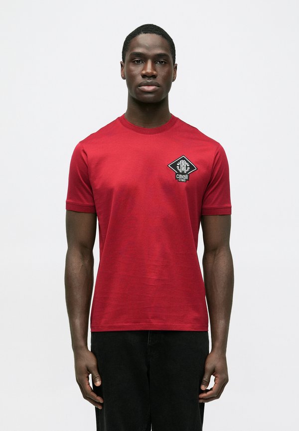 Cavalli Uomo MERCERIZED PATCH LOGO TEE